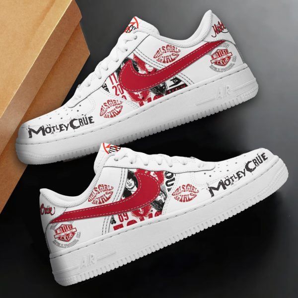Motley Crue Air Low-Top Sneakers Shoes For Men And Women - Image 2