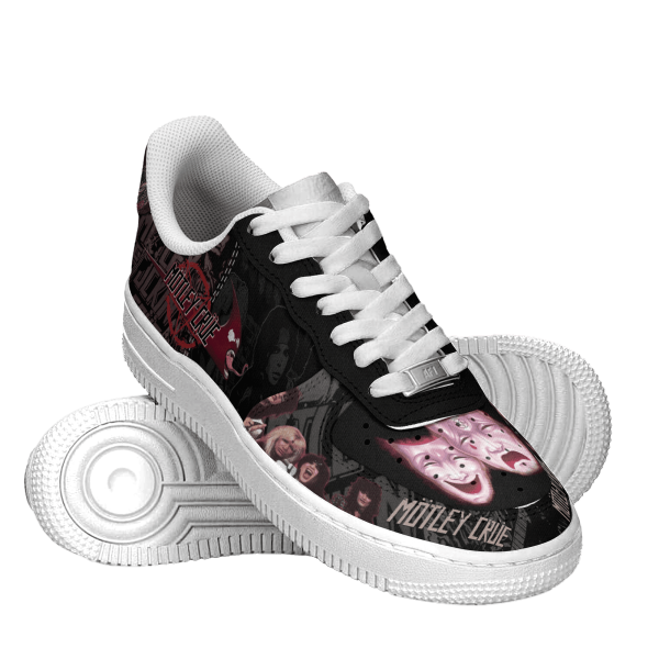 Motley Crue Air Low-Top Sneakers Shoes For Men And Women - Image 2