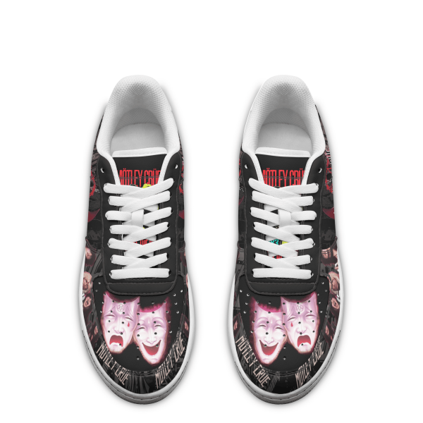 Motley Crue Air Low-Top Sneakers Shoes For Men And Women - Image 3