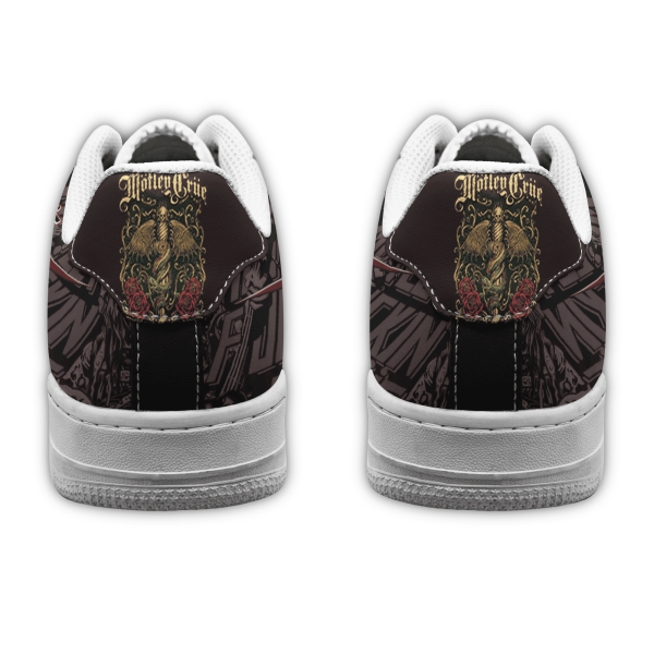 Motley Crue Air Low-Top Sneakers Shoes For Men And Women - Image 5