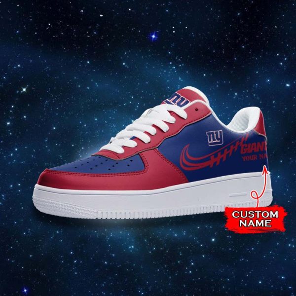 New York Giants NFL Air Low-Top Sneakers Shoes For Men And Women - Image 2