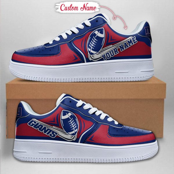 New York Giants NFL Air Low-Top Sneakers Shoes For Men And Women - Image 2