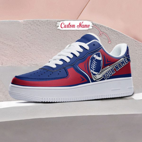New York Giants NFL Air Low-Top Sneakers Shoes For Men And Women - Image 3