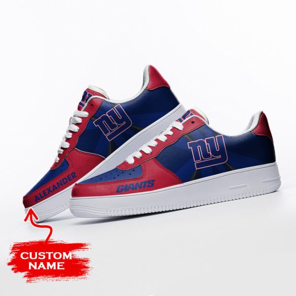 New York Giants NFL Air Low-Top Sneakers Shoes For Men And Women - Image 3