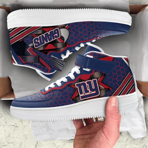 New York Giants NFL Air Low-Top Sneakers Shoes For Men And Women - Image 2
