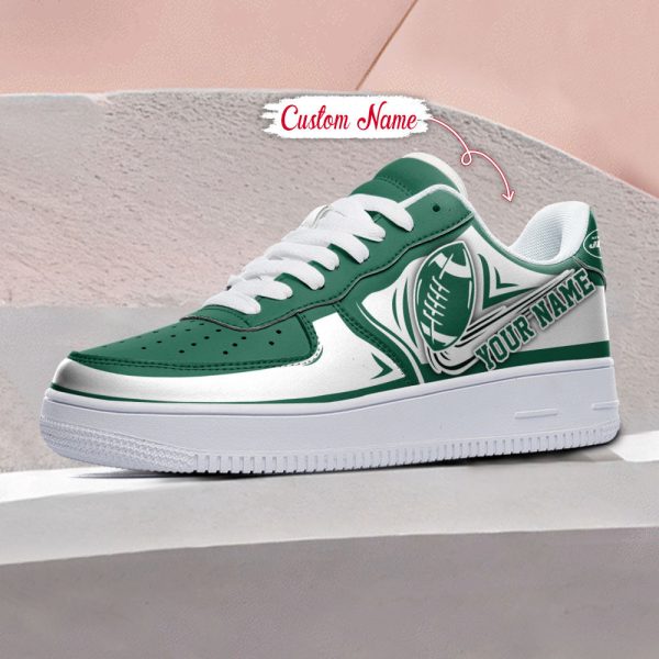 New York Jets NFL Air Low-Top Sneakers Shoes For Men And Women - Image 3