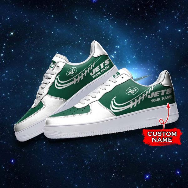 New York Jets NFL Air Low-Top Sneakers Shoes For Men And Women - Image 3