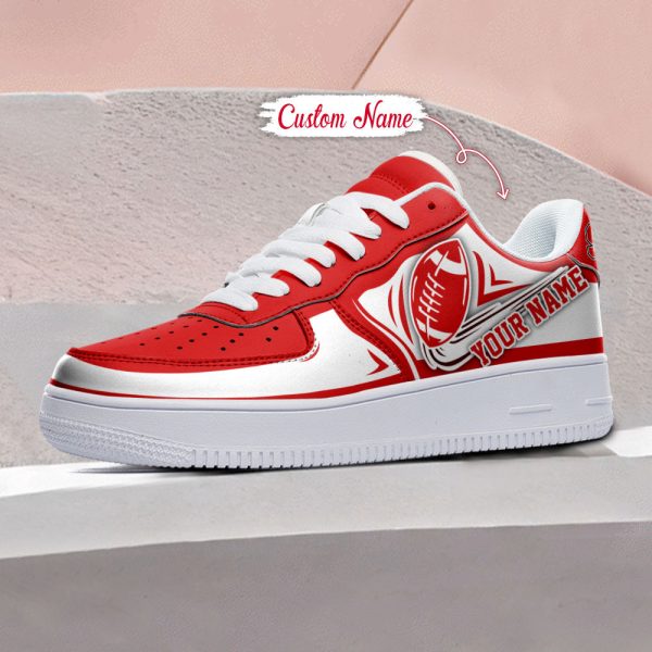 North Carolina State Wolfpack NCAA Air Low-Top Sneakers Shoes For Men And Women - Image 3