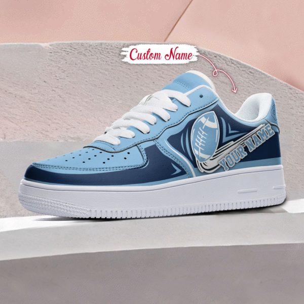 North Carolina Tar Heels NCAA Air Low-Top Sneakers Shoes For Men And Women - Image 3