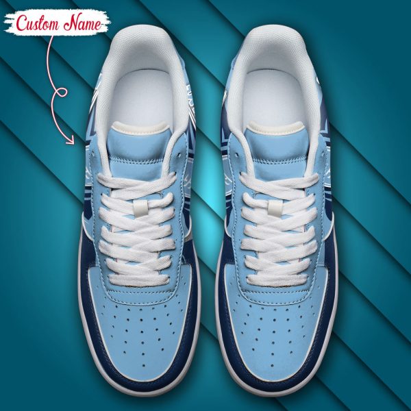 North Carolina Tar Heels NCAA Air Low-Top Sneakers Shoes For Men And Women - Image 5