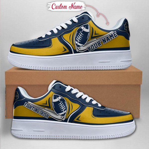Notre Dame Fighting Irish NCAA Air Low-Top Sneakers Shoes For Men And Women - Image 2