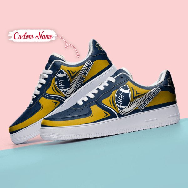 Notre Dame Fighting Irish NCAA Air Low-Top Sneakers Shoes For Men And Women - Image 4