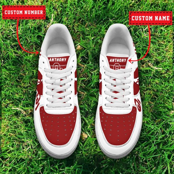 Oklahoma Sooners NCAA Air Low-Top Sneakers Shoes For Men And Women - Image 2