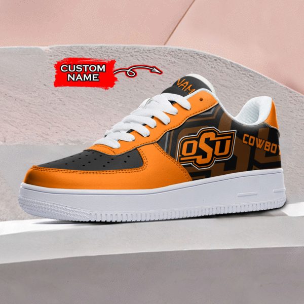 Oklahoma State Cowboys NCAA Air Low-Top Sneakers Shoes For Men And Women - Image 2