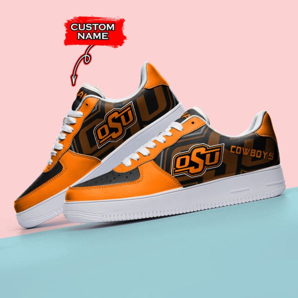Oklahoma State Cowboys NCAA Air Low-Top Sneakers Shoes For Men And Women - Image 3