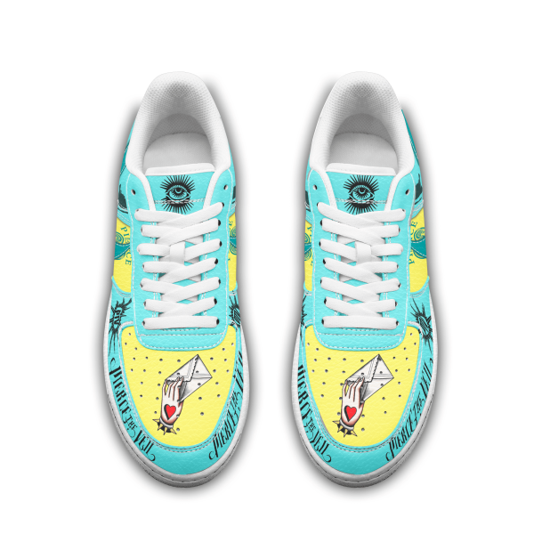 Pierce The Veil Air Low-Top Sneakers Shoes For Men And Women - Image 2
