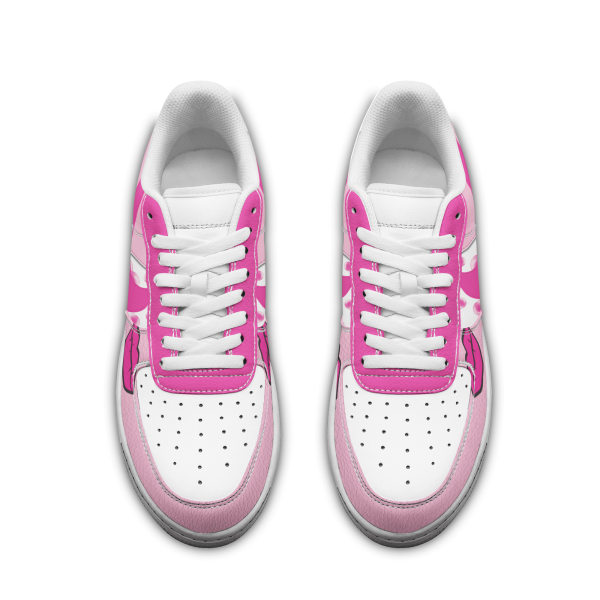 Pink Air Low-Top Sneakers Shoes For Men And Women - Image 2