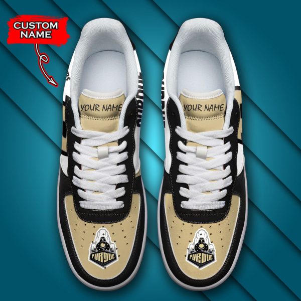Purdue Boilermakers NCAA Air Low-Top Sneakers Shoes For Men And Women - Image 4