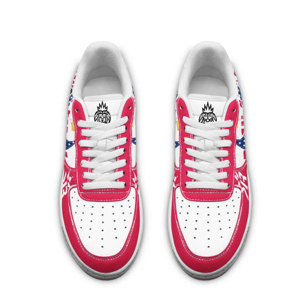Ryan Garcia Air Low-Top Sneakers Shoes For Men And Women - Image 4