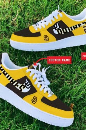 San Diego Padres MLB Air Low-Top Sneakers Shoes For Men And Women