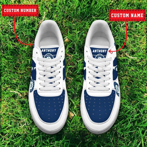 Seattle Mariners MLB Air Low-Top Sneakers Shoes For Men And Women - Image 2
