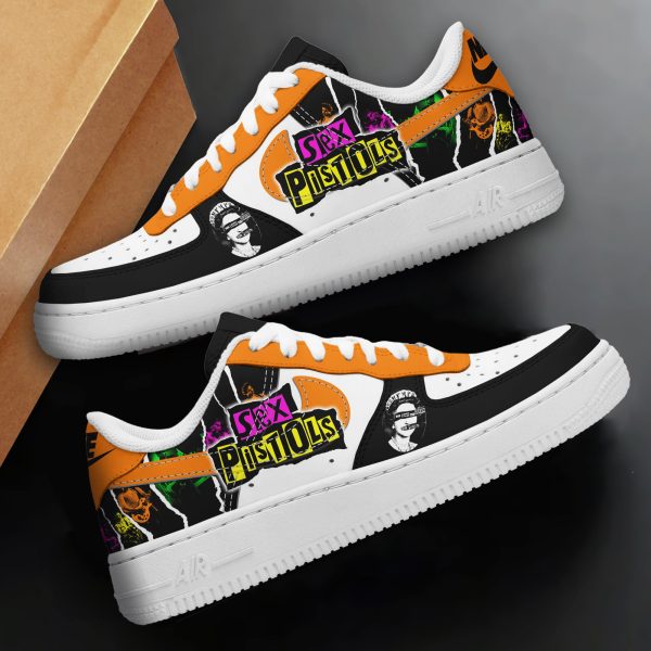 Sex Pistols Air Low-Top Sneakers Shoes For Men And Women - Image 2