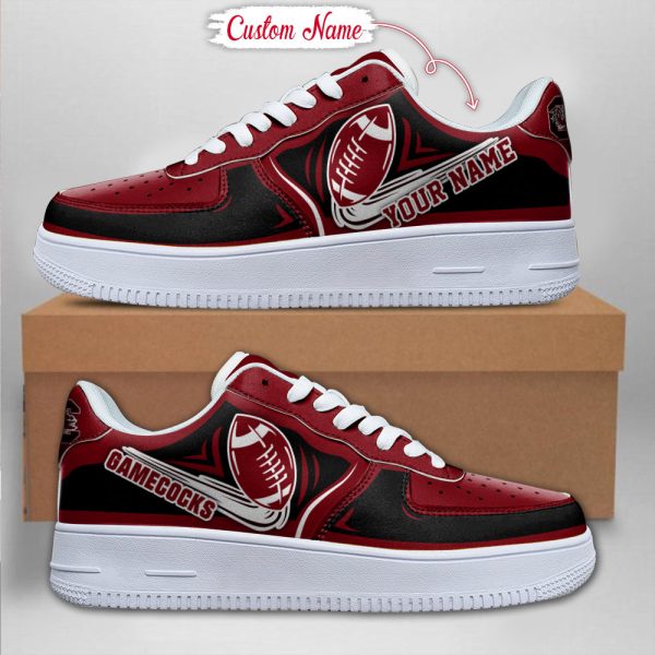South Carolina Gamecocks NCAA Air Low-Top Sneakers Shoes For Men And Women - Image 2