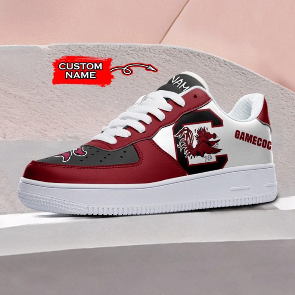 South Carolina Gamecocks NCAA Air Low-Top Sneakers Shoes For Men And Women - Image 2