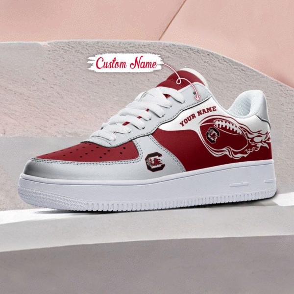 South Carolina Gamecocks NCAA Air Low-Top Sneakers Shoes For Men And Women - Image 3