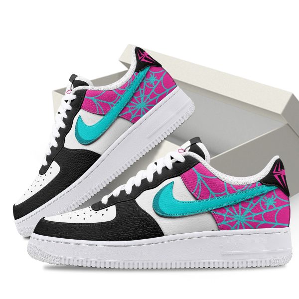Spider Gwen Air Low-Top Sneakers Shoes For Men And Women - Image 3