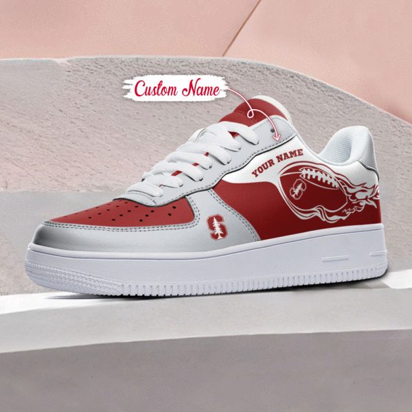 Stanford Cardinal NCAA Air Low-Top Sneakers Shoes For Men And Women - Image 3