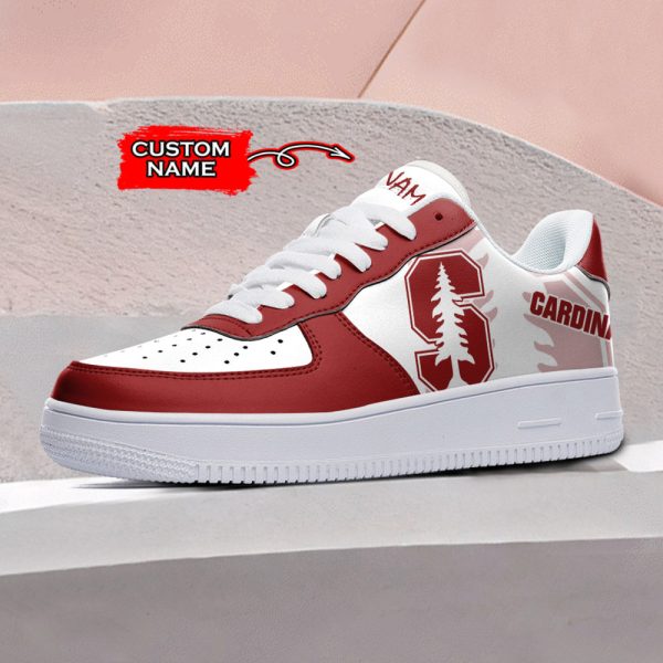 Stanford Cardinal NCAA Air Low-Top Sneakers Shoes For Men And Women - Image 2