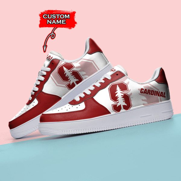Stanford Cardinal NCAA Air Low-Top Sneakers Shoes For Men And Women - Image 3