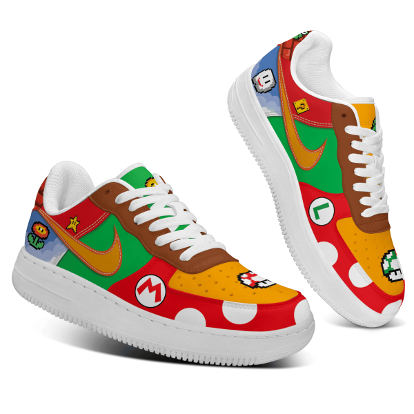 Super Mario Air Low-Top Sneakers Shoes For Men And Women - Image 2