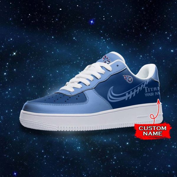 Tennessee Titans NFL Air Low-Top Sneakers Shoes For Men And Women - Image 2