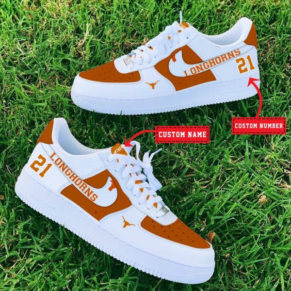 Texas Longhorns NCAA Air Low-Top Sneakers Shoes For Men And Women
