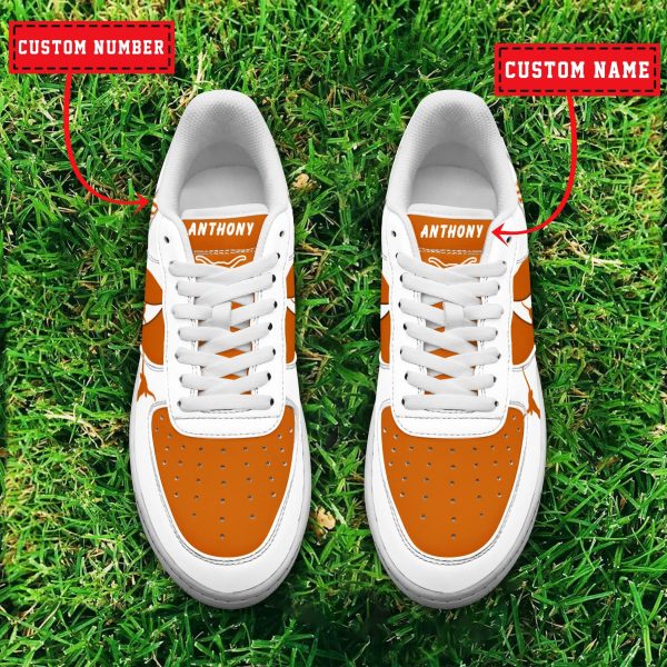 Texas Longhorns NCAA Air Low-Top Sneakers Shoes For Men And Women - Image 2