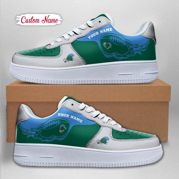 Tulane Green Wave NCAA Air Low-Top Sneakers Shoes For Men And Women - Image 2