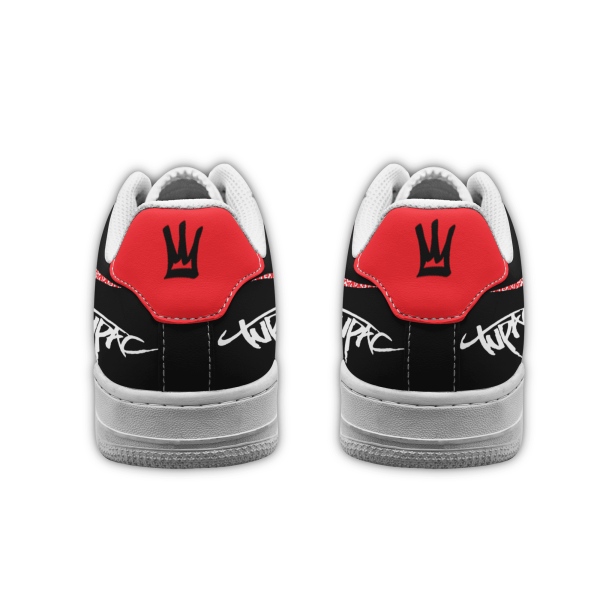 Tupac Shakur Air Low-Top Sneakers Shoes For Men And Women - Image 4