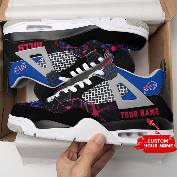Buffalo Bills AJ4 Sneakers Shoes For Men And Women_7387
