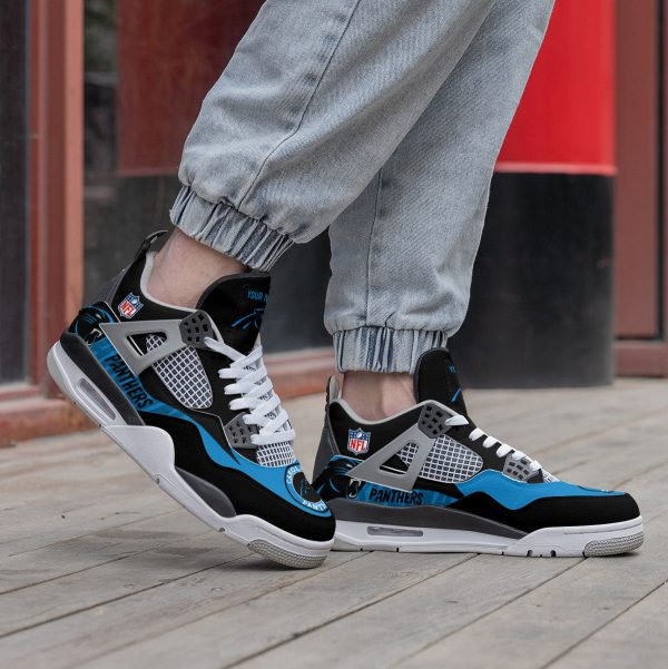 Carolina Panthers AJ4 Sneakers Shoes For Men And Women_1308