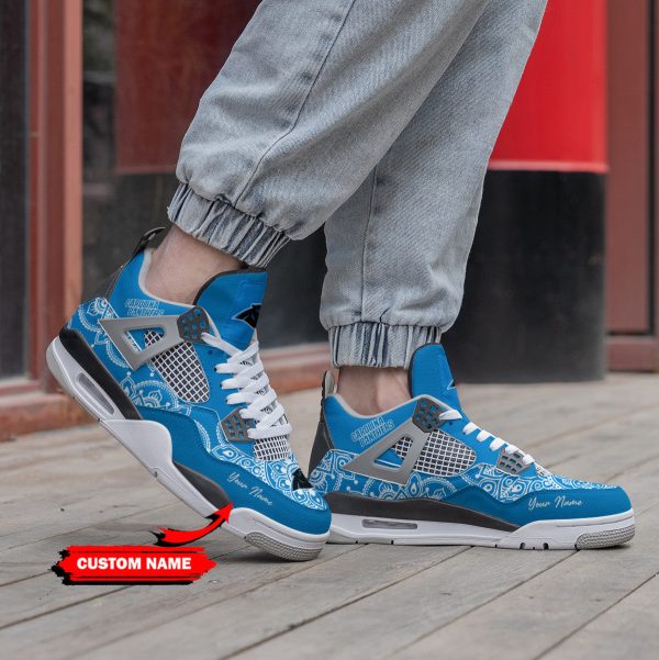 Carolina Panthers AJ4 Sneakers Shoes For Men And Women_1904
