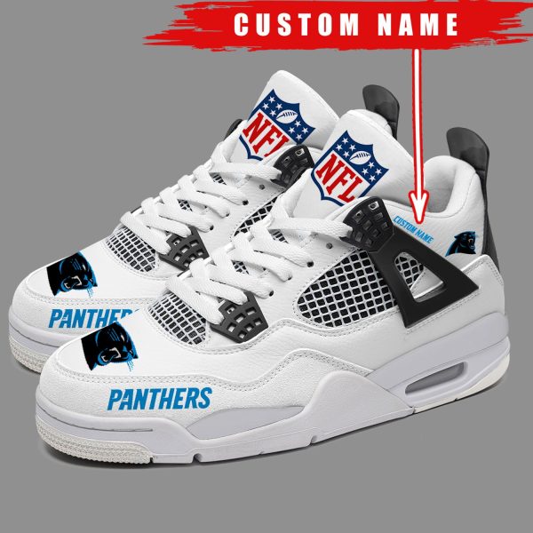 Carolina Panthers AJ4 Sneakers Shoes For Men And Women_3209