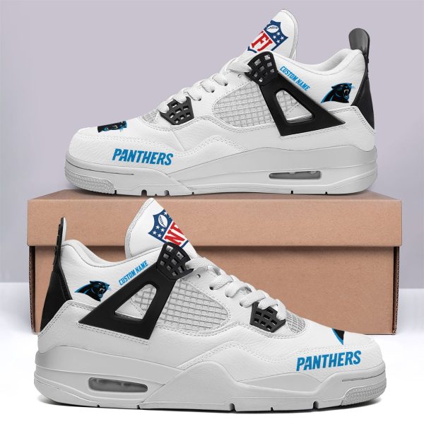 Carolina Panthers AJ4 Sneakers Shoes For Men And Women_3209 - Image 2