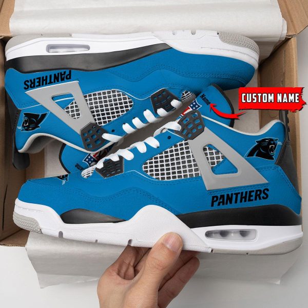 Carolina Panthers AJ4 Sneakers Shoes For Men And Women_3679
