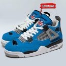Carolina Panthers AJ4 Sneakers Shoes For Men And Women_3679
