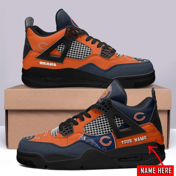 Chicago Bears AJ4 Sneakers Shoes For Men And Women_3228
