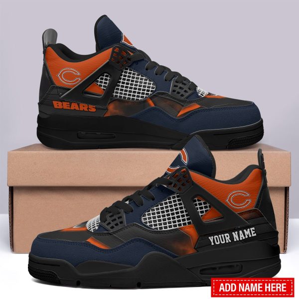 Chicago Bears AJ4 Sneakers Shoes For Men And Women_8372