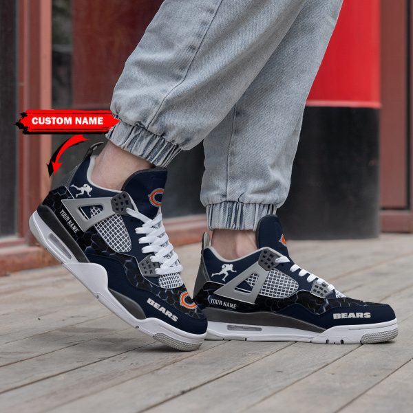 Chicago Bears AJ4 Sneakers Shoes For Men And Women_8866