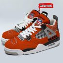 Chicago Bears AJ4 Sneakers Shoes For Men And Women_9512